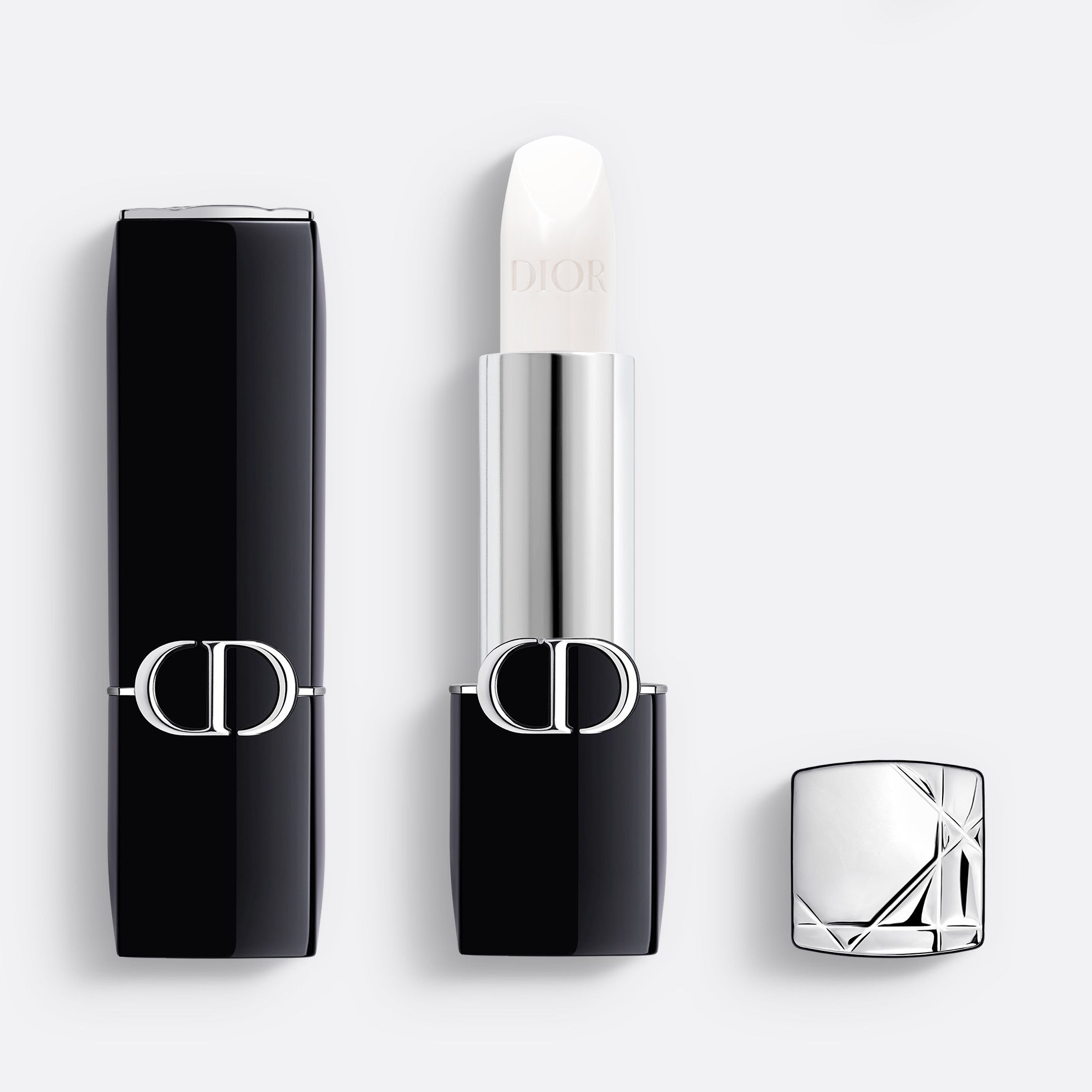 ROUGE DIOR COLORED LIP BALM | Couture Colour Lipstick - Velvet and Satin Finishes - Hydrating Floral Lip Care - Long Wear