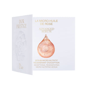 Prestige Micro-Huile de Rose Serum Bubble Card 1ml